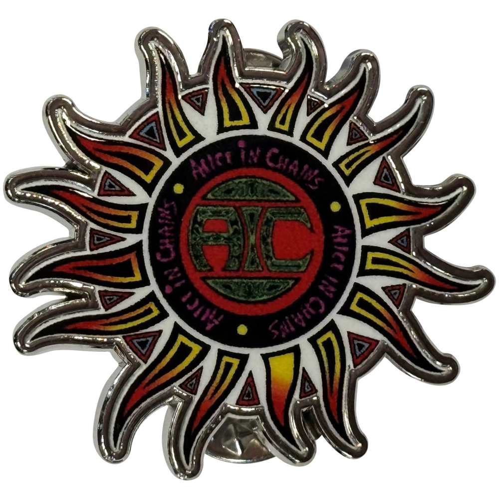 Alice In Chains - Sun Logo Pin - Multicolours